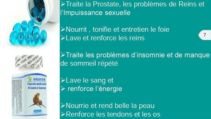CAPSULE MOLLE HUILE D'OTARIE A FOURRURE